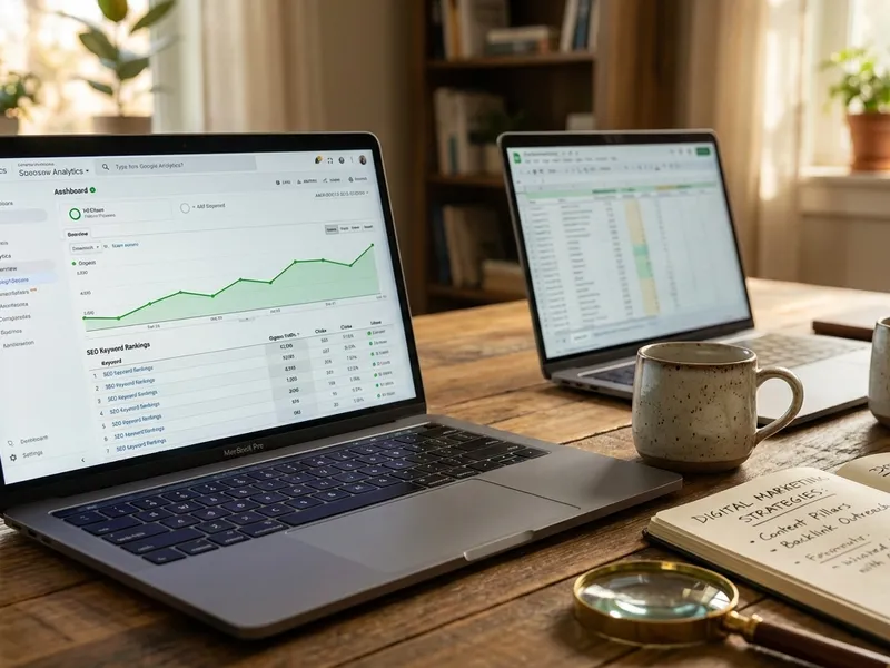Рабочее пространство SEO-мастерской ZHMAEV SEO